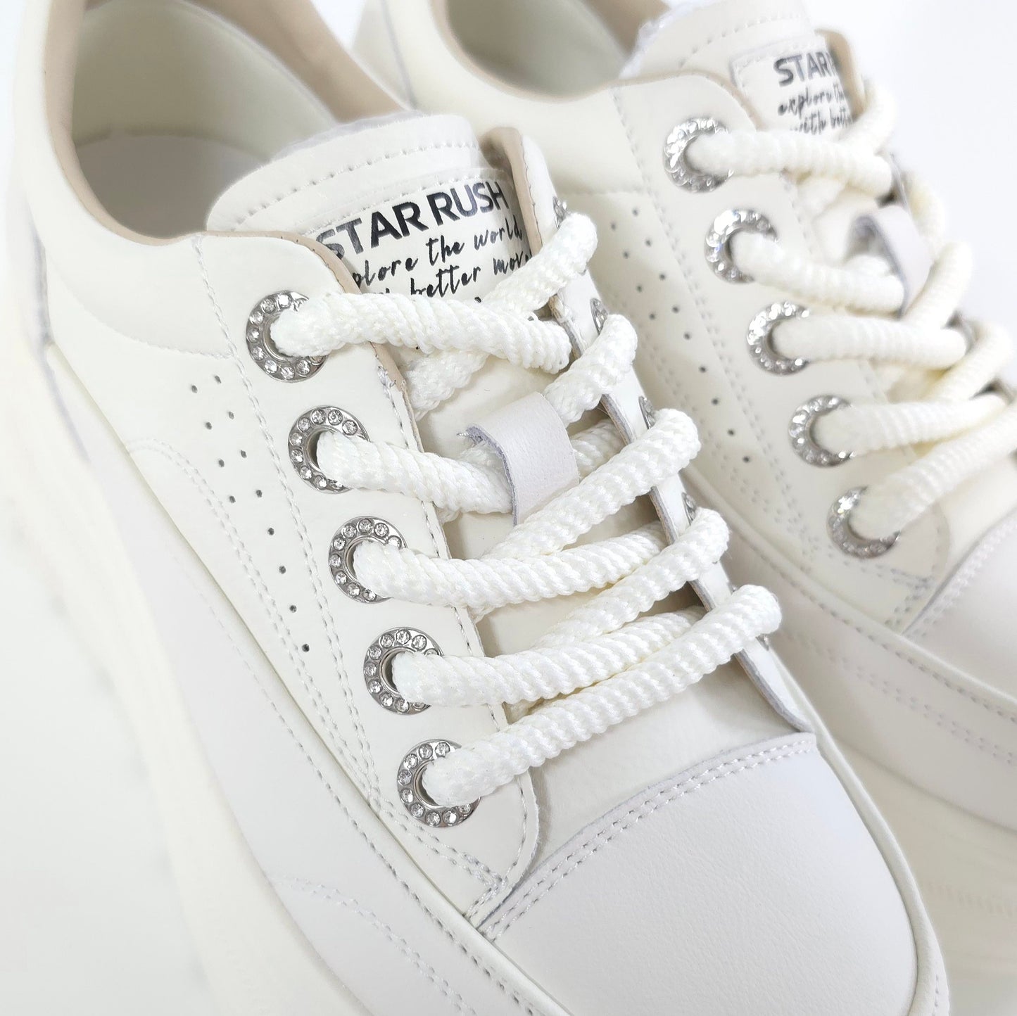Pearl Platform Sneakers