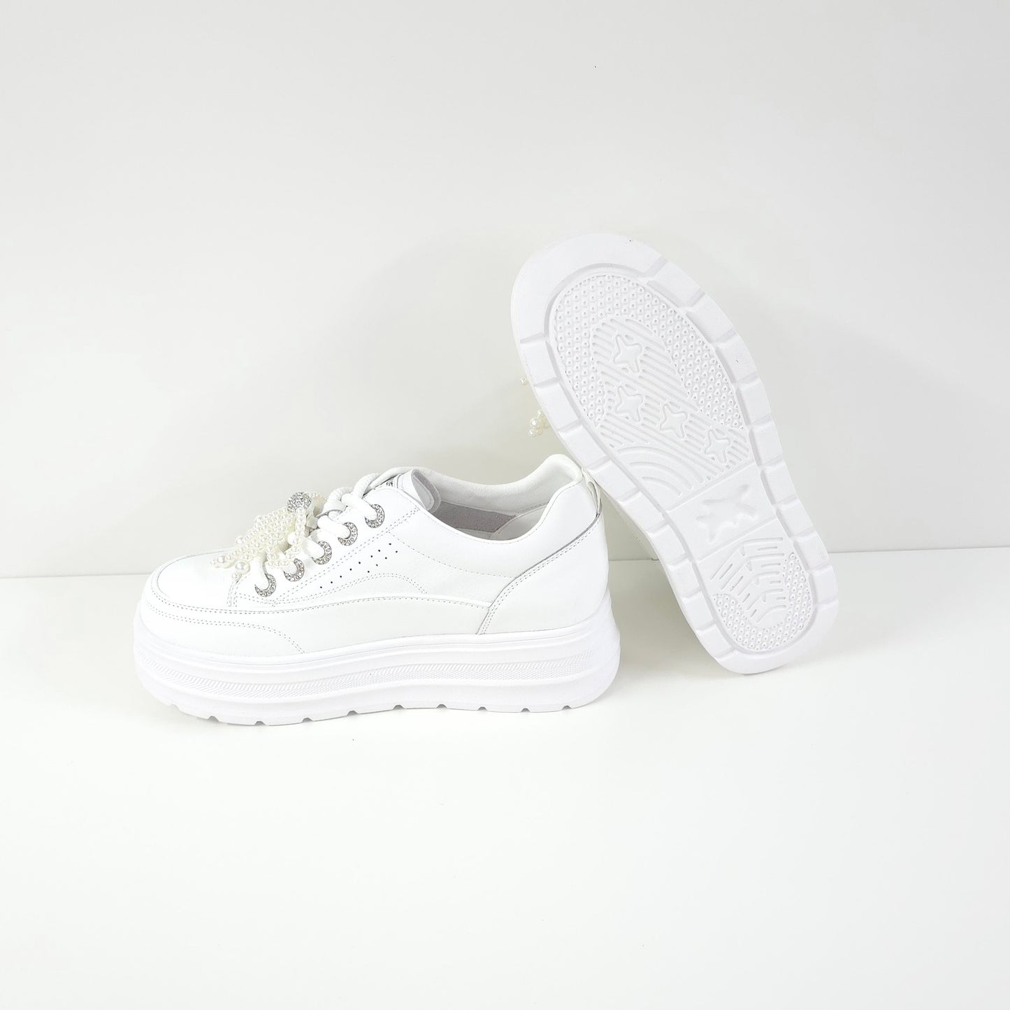 Pearl Platform Sneakers