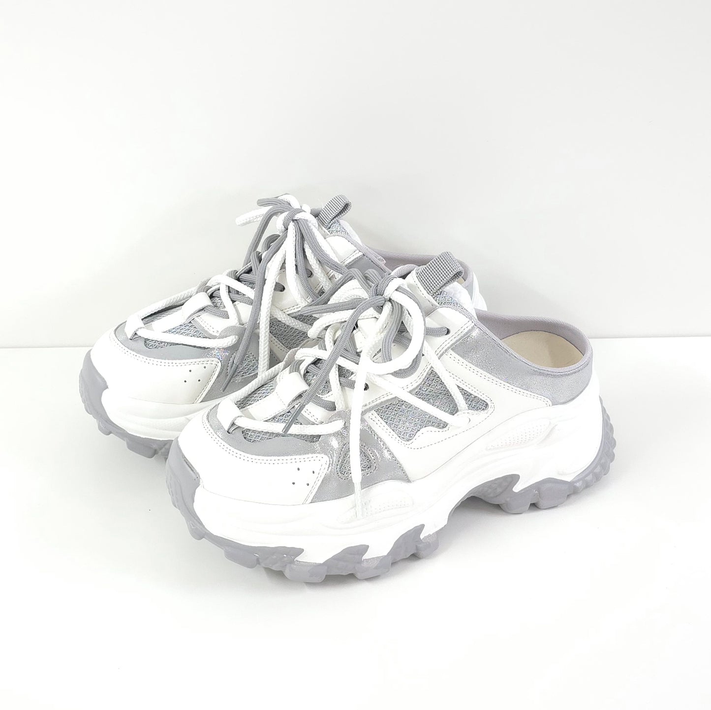 Platform Sneaker Mules