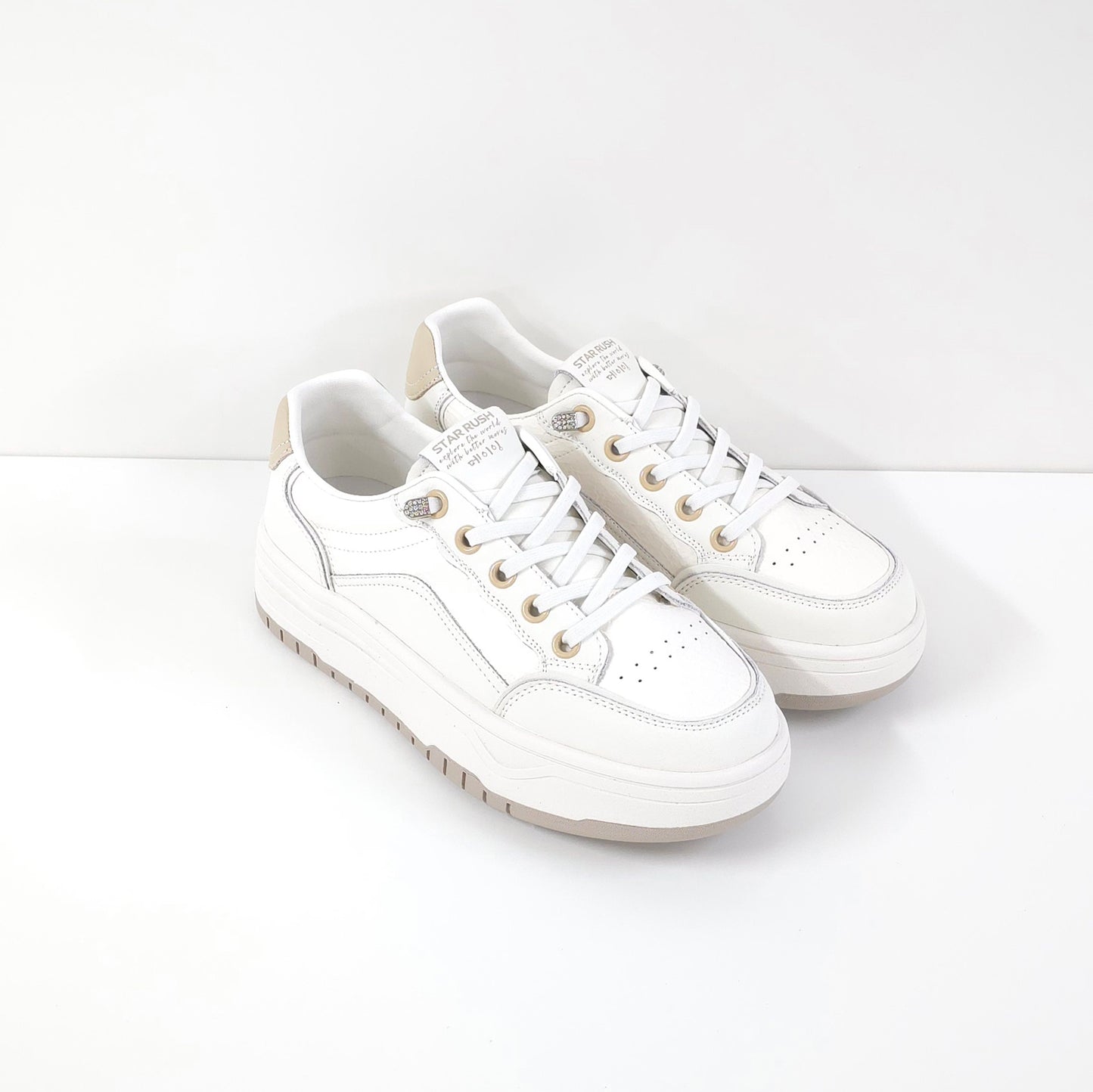 Retro Color Block Sneakers