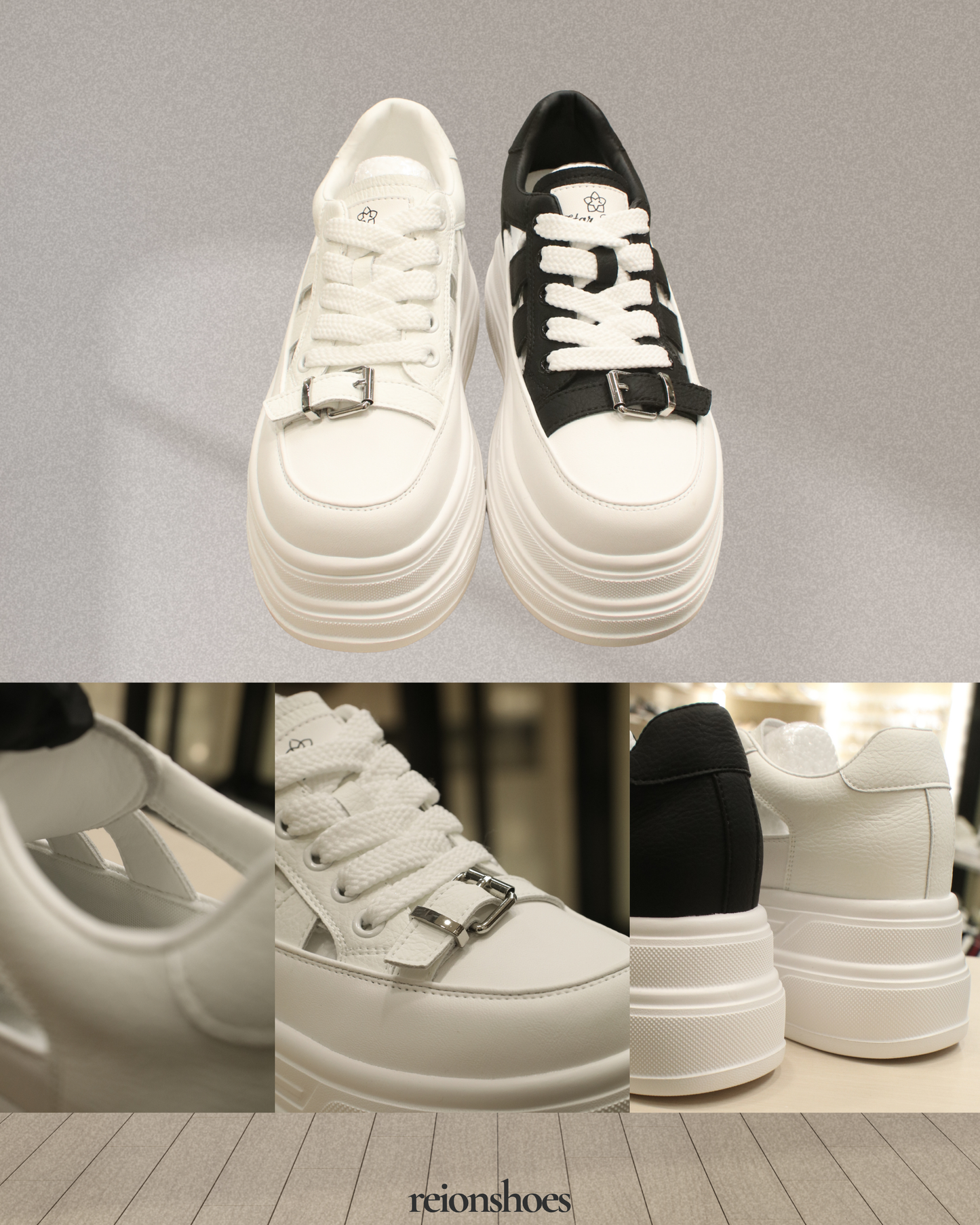 A8508 Gladiator Platform Casual Sneakers
