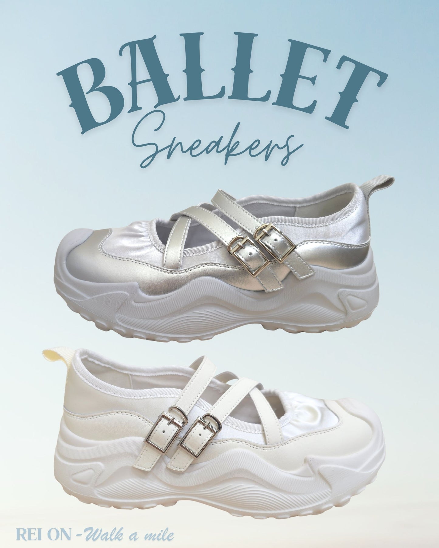 Ballet Sneakers 芭蕾風休閒鞋