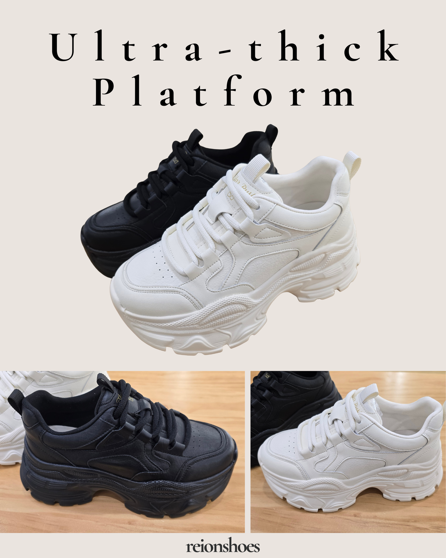 ROL6851 Ultimate Platform Elevation Sneakers