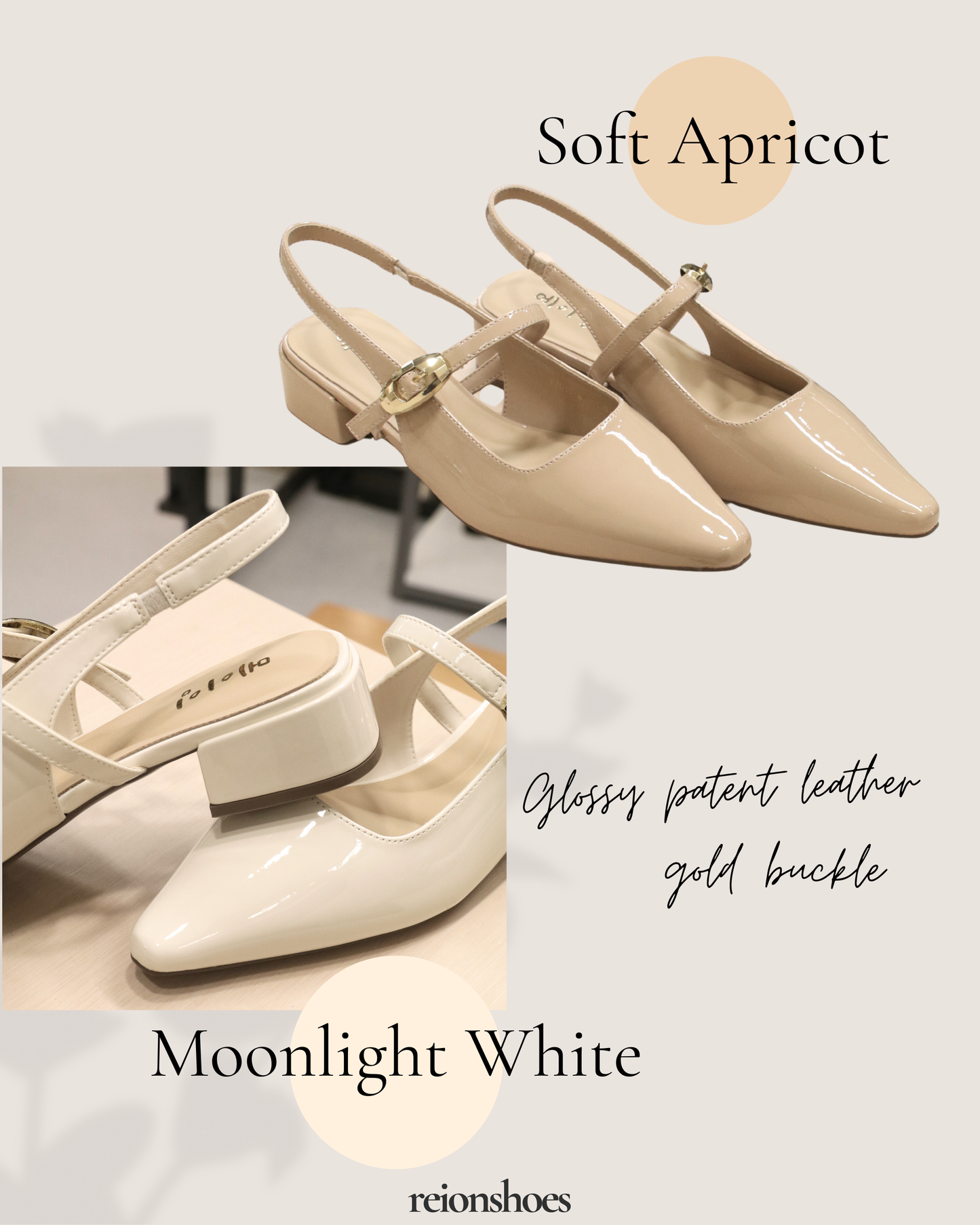 ROF7010 Elegant Ankle-Wrap Mule Heels
