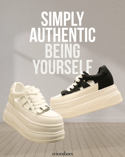 A8508 Gladiator Platform Casual Sneakers