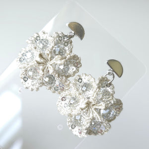 Crystal Blossom Earrings