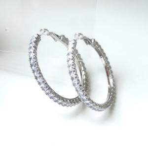 Dazzling Halo Earrings