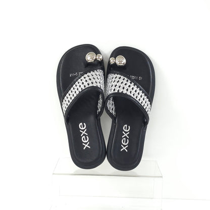 Woven Comfort Slides