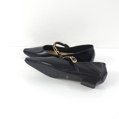 Low Heel with Metal Chain