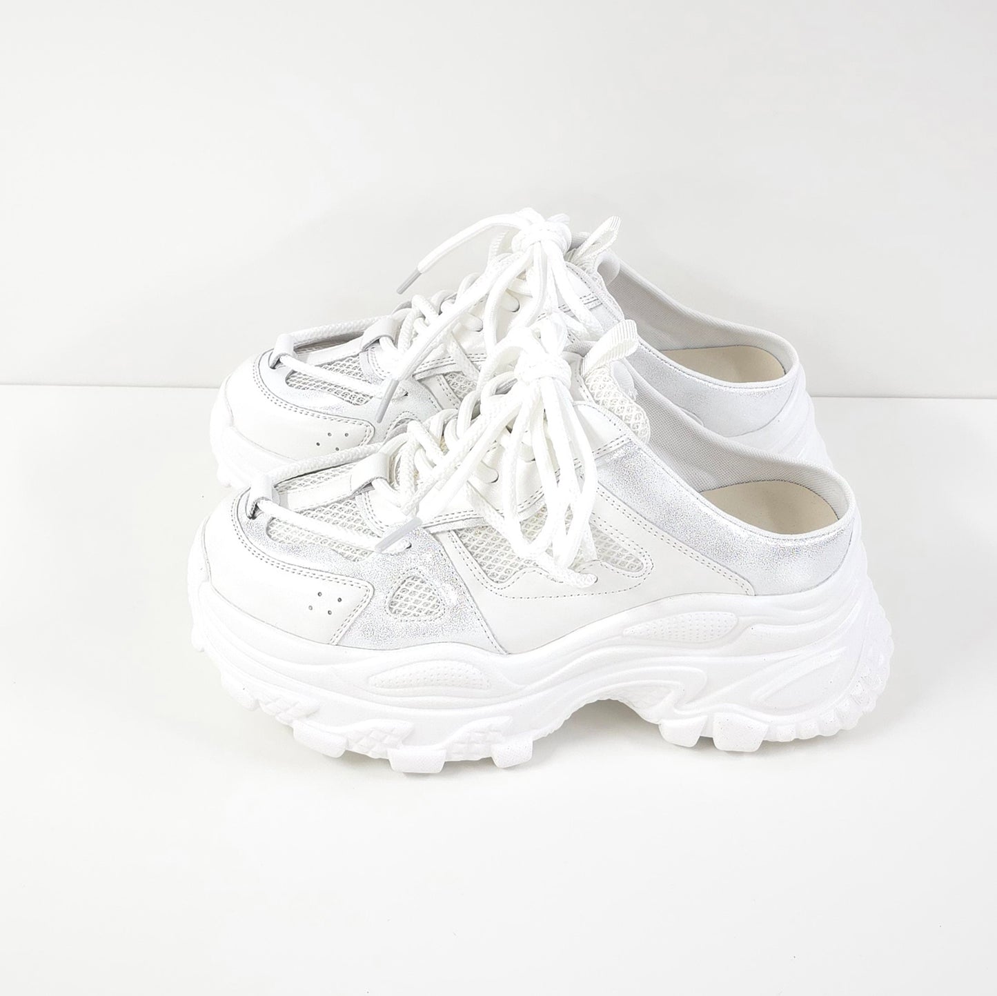 Platform Sneaker Mules