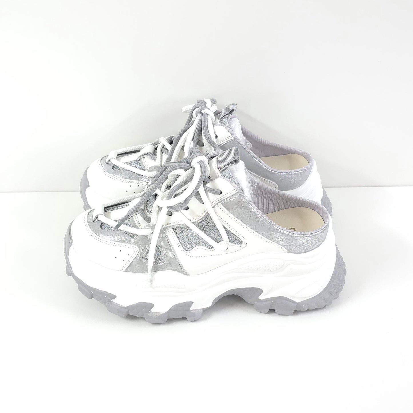 Platform Sneaker Mules