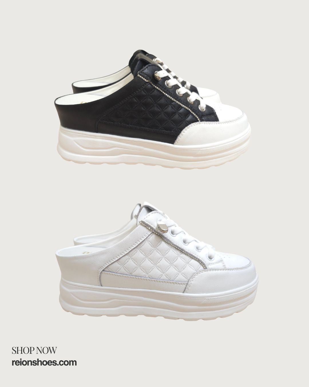 ROM31221 Casual Slip-On Mules