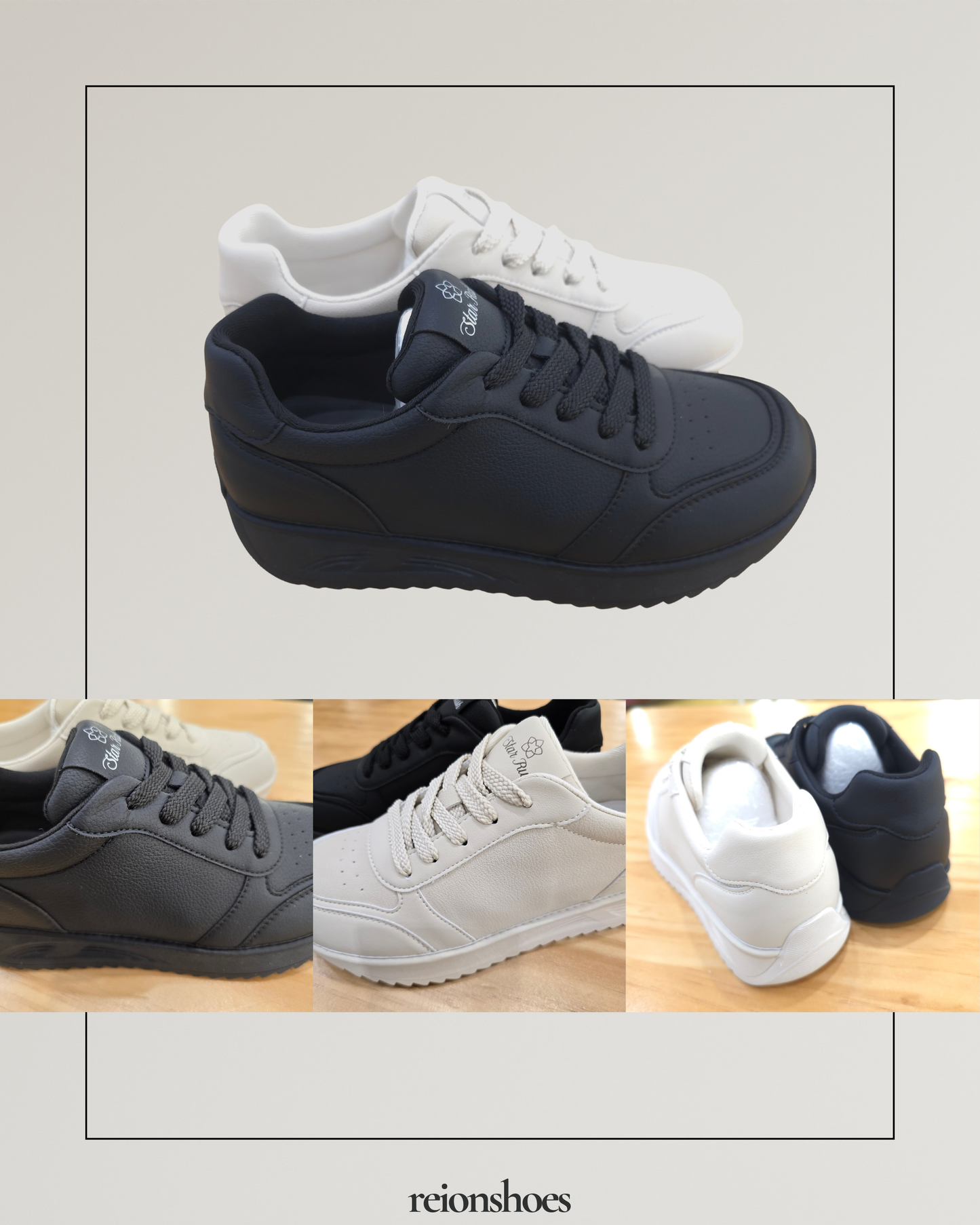 ROH5337 Minimalist Casual Flat Sneakers
