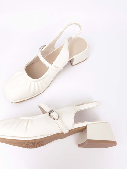 Cloud-like低跟涼鞋 Cloud-like Simple Slingbacks