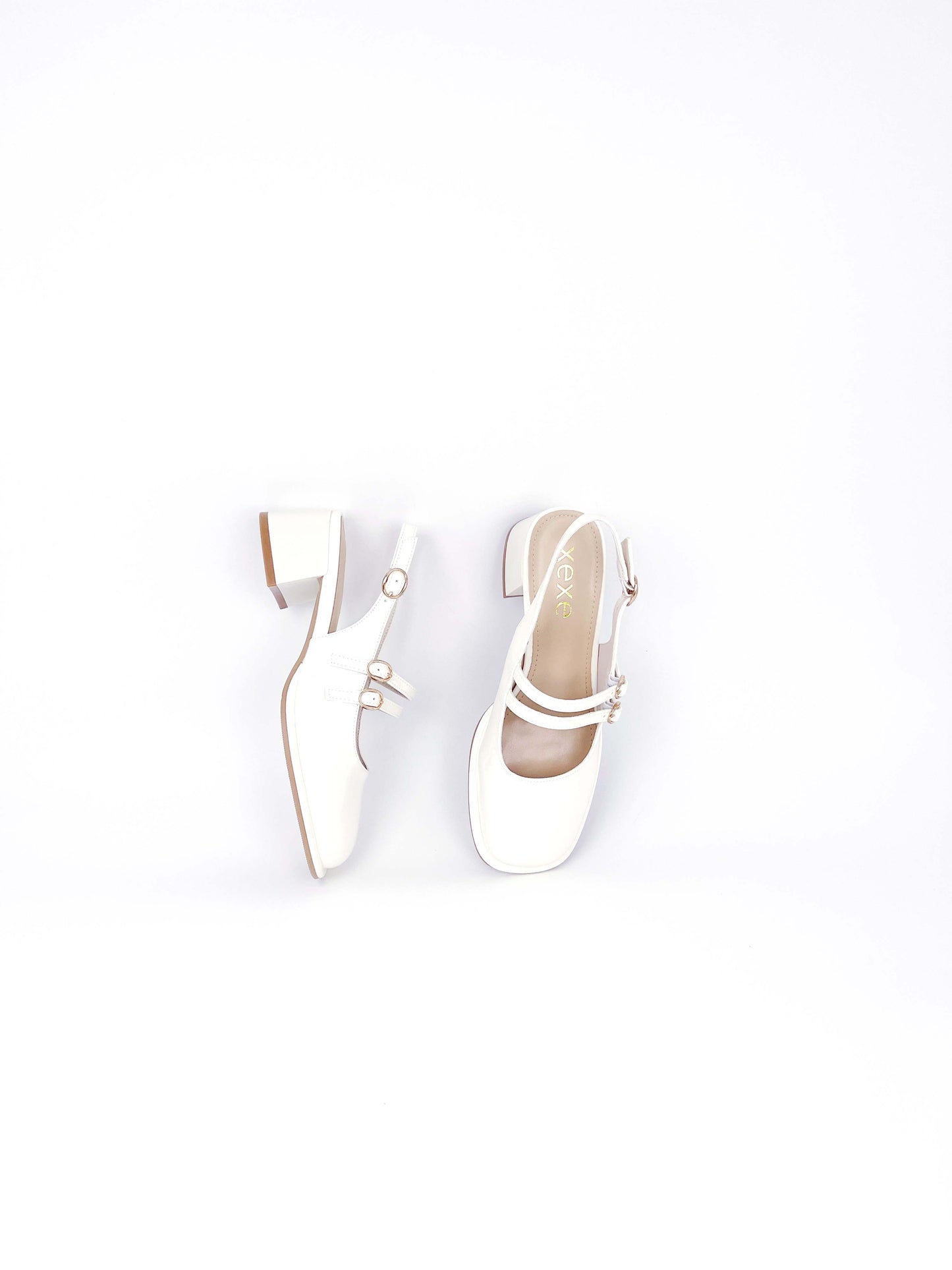 法式雙帶瑪莉珍 French Twin Belt Mary Jane Slingbacks