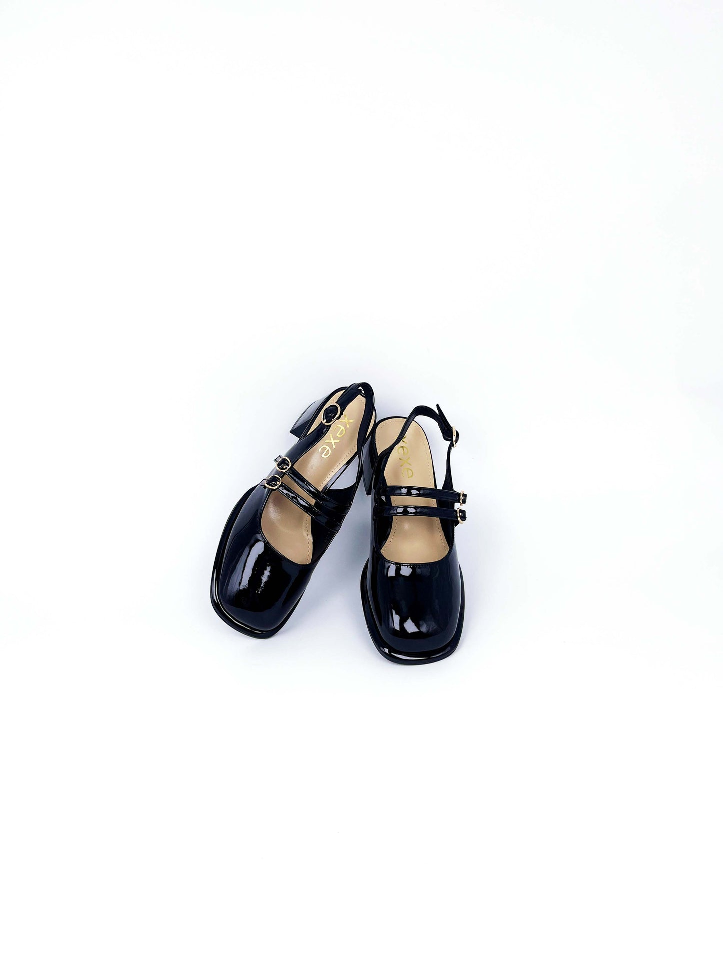 法式雙帶瑪莉珍 French Twin Belt Mary Jane Slingbacks