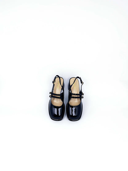 法式雙帶瑪莉珍 French Twin Belt Mary Jane Slingbacks