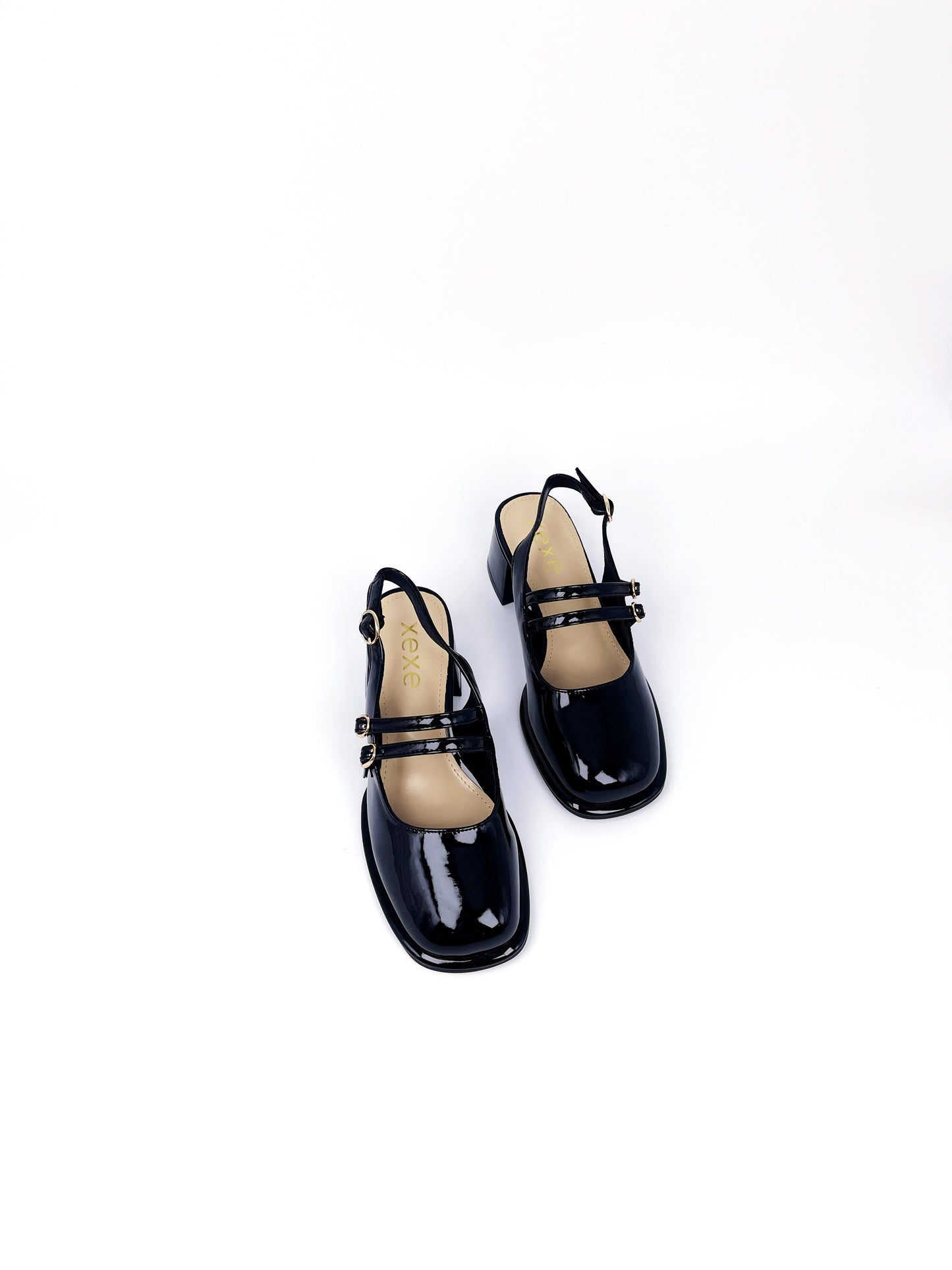 法式雙帶瑪莉珍 French Twin Belt Mary Jane Slingbacks